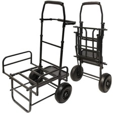 NGT Carrello Dynamic Carp Fishing 2 Ruote Compatto Pieghevole Leggero Base Grande