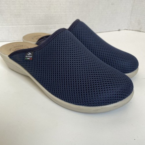 Zoccoli fly flot donna - zoccoli, blu