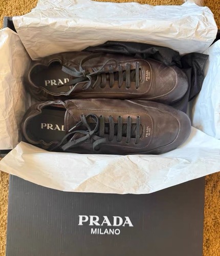 Sneaker prada collapse marrone - sneaker,