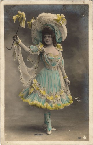 Cpa baxone theatre star - baxone,