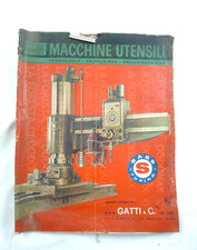 VECCHIA MACCHINE UTENSILI SASS TORINO FABBRICA TORNIO MECCANICA INDUSTRIA 1961