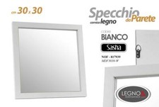 SPECCHIO PARETE CORNICE LEGNO