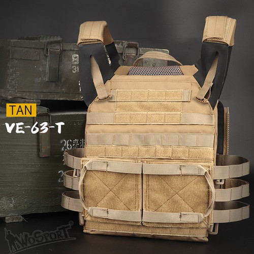 Stock tattico vest plate - in,