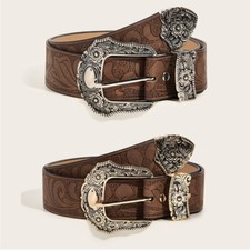 Cinture In Pelle Vintage Pu