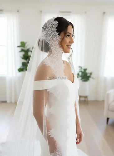 Velo sposa chantilly - velo,