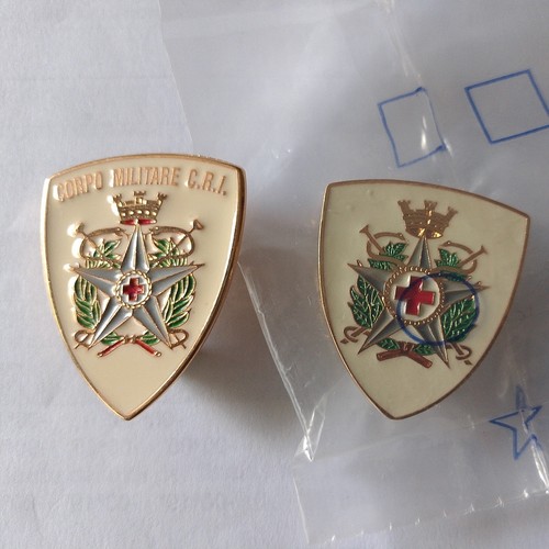 Spilla croce rossa italiana - spilla,