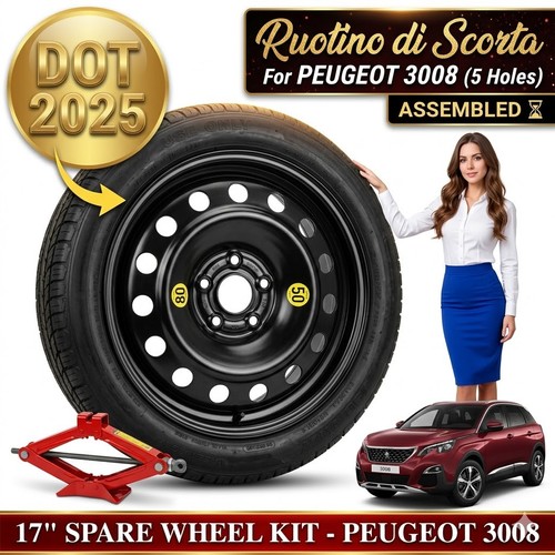 Ruotino scorta peugeot - ruotino,