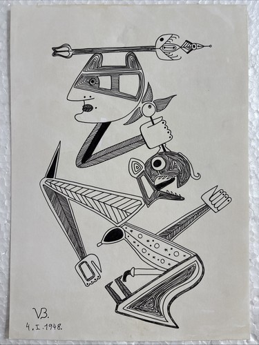 Victor brauner disegno - disegno, su