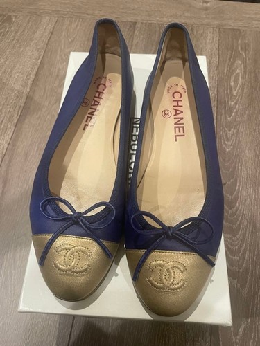 Ballerine chanel navy - navy, x