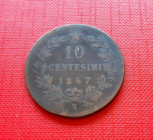 Pièce italie 10 centesimi - ,,