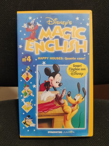 Magic english vhs - -,