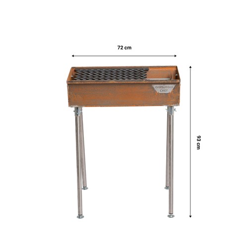 Barbecue carbone acciaio - barbecue,