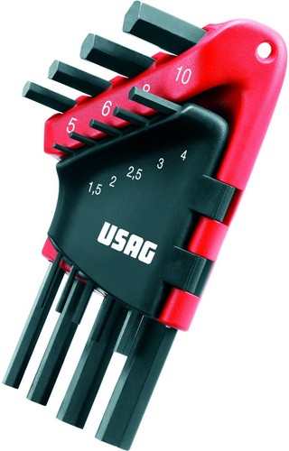 Kit brugole 9pz chiave maschio