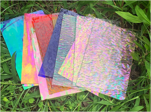 Fogli vetro colorato - di,