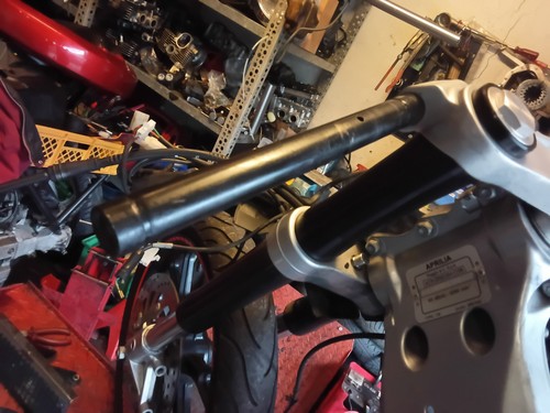 Tubo manubrio sinistro aprilia - manubrio,
