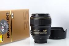 Nikon AF-S Nikkor 35mm f1,4 G ED in Good Condition With Box and Lens Hood