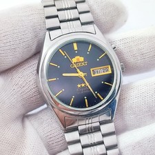⭐Orologio Vintage Japan Orient Automatico Acciaio Inox Water Resist Made in Japan