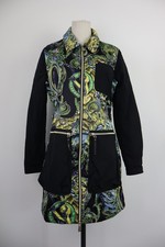 VERSACE JEANS CAPPOTTO DONNA TG. 44 COAT MADE IN ITALY WOMAN CASUAL VINTAGE