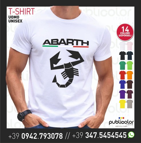 Shirt maglietta abarth 500 - shirt,