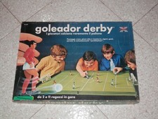 vecchio GOLEADOR DERBY HARBERT calcetto calcio gioco calciatori campo vintage di