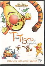T COME TIGRO E TUTTI GLI AMICI DI WINNIE THE POOH DVD DISNEY VERSIONE VENDITA