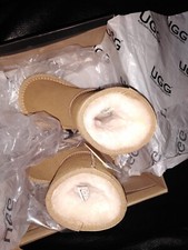 Stivale bimba girl light brown UGG CLASSIC II boot scarpe shoe numero 21-22