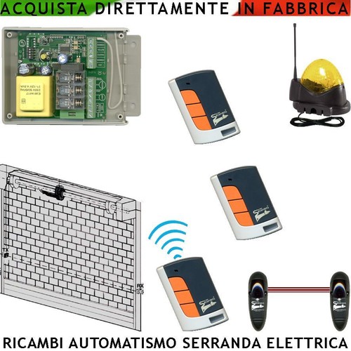 Elettronica ricambio serranda - ricambio,