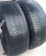 2 PNEUMATICI - Goodyear vector 4season 225/55R18 102V DOT 1522 7mm battistrada