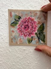 Dalia rosa: miniatura