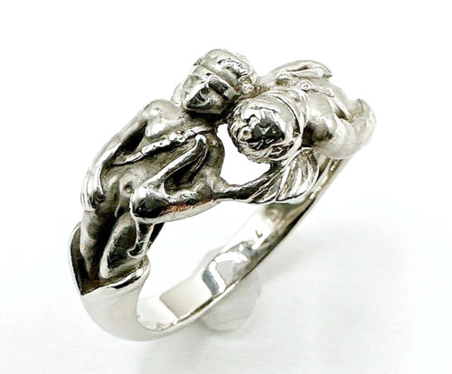 Anello scultura carrera - anello, y