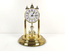 OROLOGIO DA TAVOLO ROYALE QUARTZ DORATO CON PENDOLO DECORATIVO FUNZIONANTE