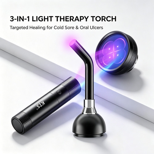 Torcia led laser guarigione - led,