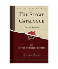 The Stowe Catalogue: Priced
