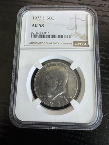 1973 kennedy mezzo dollaro - 1973-d,