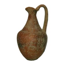 Vaso. Oinocoe Arte Etrusca Riproduzione H Cm 24