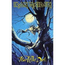 Bandiera stampata iron - stampata, maiden