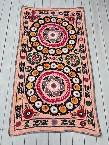 Pesca vintage suzani ricamato - suzani,