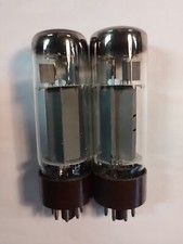 COPPIA EL34 6CA7 Xf3  PHILIPS  MARRONE DDGETTER Philips Sittard Holland 1959