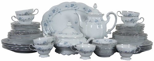 Ghirlanda blu vintage johann - blu,