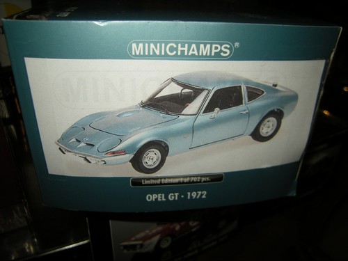 Minichamps opel gt - 1:18,