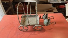 Carrozza Portafiori Vintage