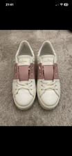 Sneaker valentino garavani modello open "pink" size 39, Usate 2 volte,come nuove