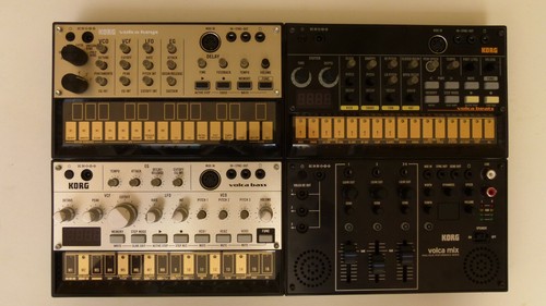Tre sintetizzatori mixer - sintetizzatori,