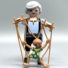 Playmobil Geppetto Burattinaio Padre di Pinocchio Pupazzo Maschio Adulto Figura Personalizzata