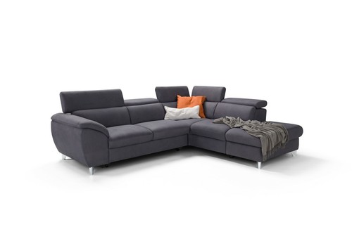 Divano angolare con letto