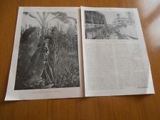 1930 IL BANANO COLTIVAZIONE CARICO DI BANANE SU NAVE PIROSCAFO AL PORTO COLONIA