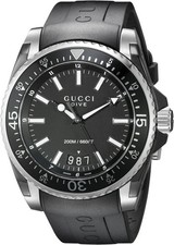Gucci YA136204 Men's Black