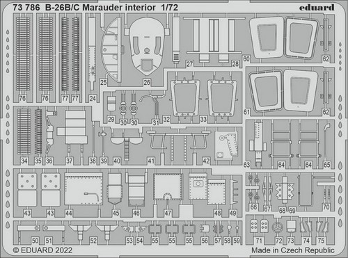 Eduard 26b c marauder - eduard, b-26b/c