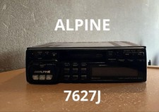 Alpine 7627J Autoradio Cassette Deck Ricevitore Fm/Am Radio d'epoca per