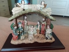 Presepe di Natale in pezzo